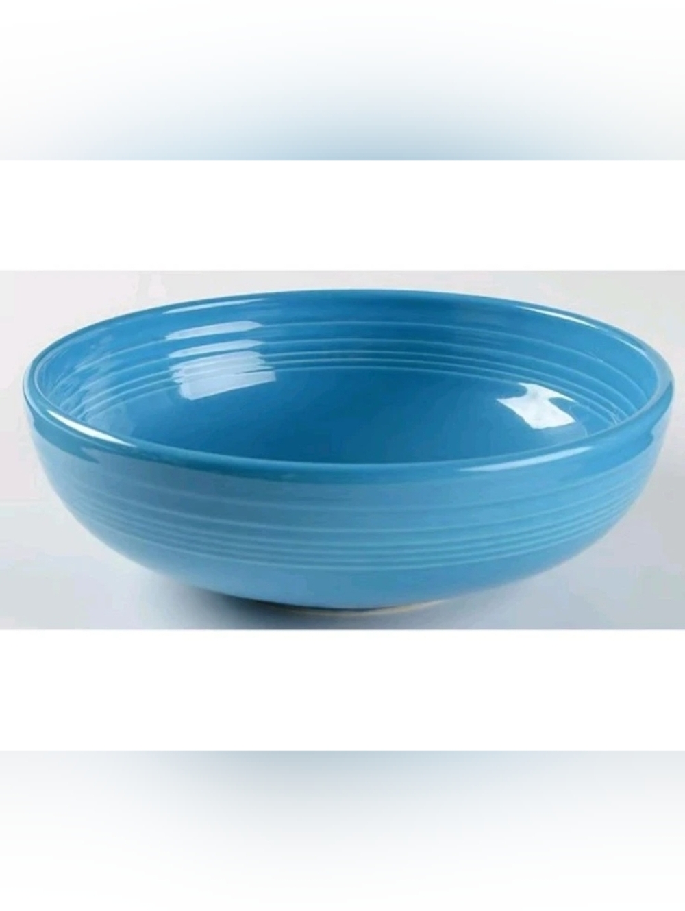 FIESTA PEACOCK LARGE BISTRO BOWL